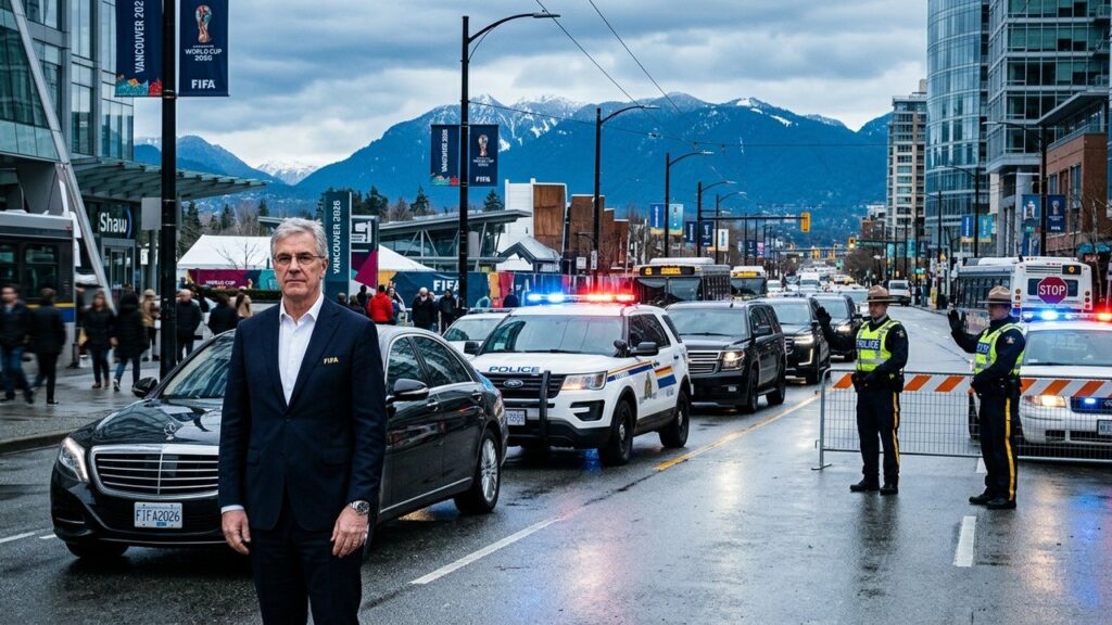 Gianni Infantino Essuie Un Refus Sur Sa Sécurité À Vancouver