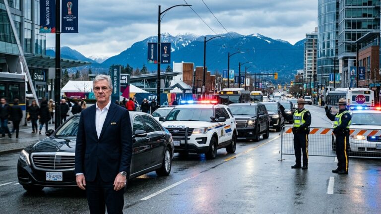 Gianni Infantino Essuie Un Refus Sur Sa Sécurité À Vancouver
