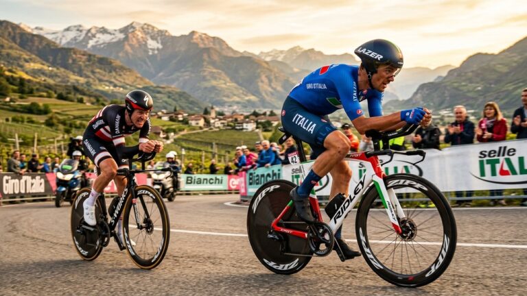 Giro 2026 : Ganna Écrase le Chrono, Vingegaard Décevant mais Toujours Menace