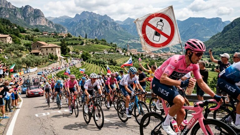 Giro 2026 : Interdiction Uriner dans Bouteille pour Protéger l&rsquo;Image du Cyclisme