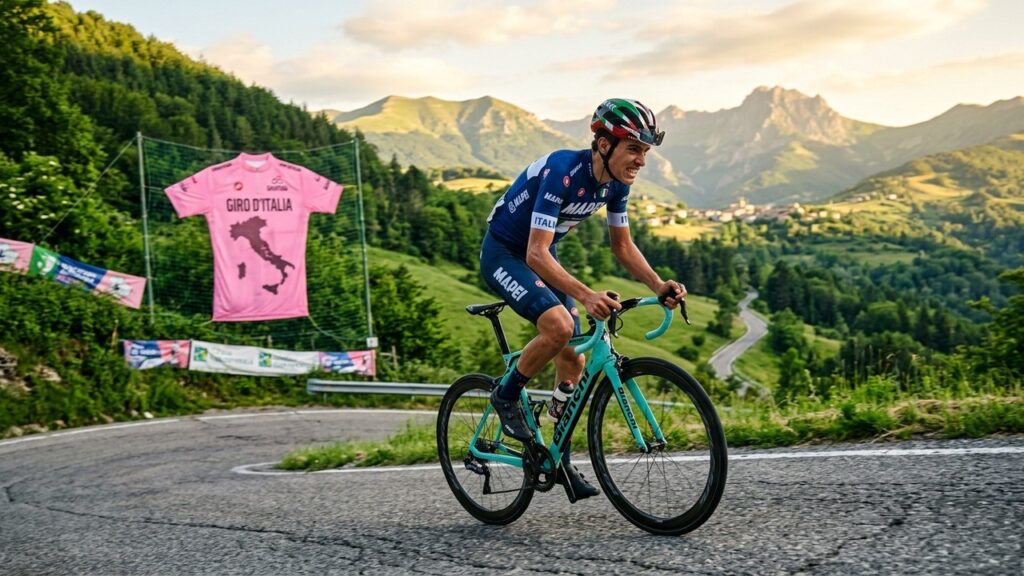 Giulio Pellizzari Successeur Nibali Giro Italie Espoir