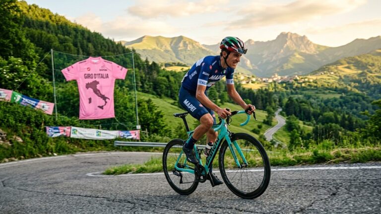 Giulio Pellizzari Successeur Nibali Giro Italie Espoir
