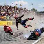 Grand Prix de Catalogne : LeGenerating the MotoGP blog article Spectaculaire Crash d&rsquo;Alex Marquez et la Chute de Zarco