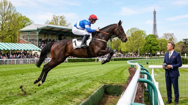Grand Steeple-Chase de Paris 2026 : Pierre Pilarski Conquiert l&rsquo;Obstacle