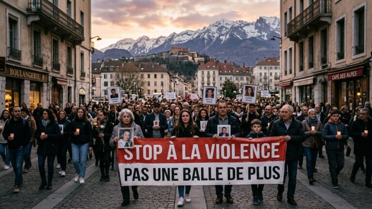 Grenoble : Marche Citoyenne Contre Violences et Narcotrafic