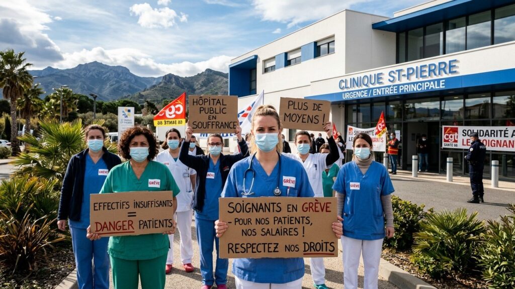 Grève Cliniques Pyrénées-Orientales : Le Conflit S&rsquo;Enlise
