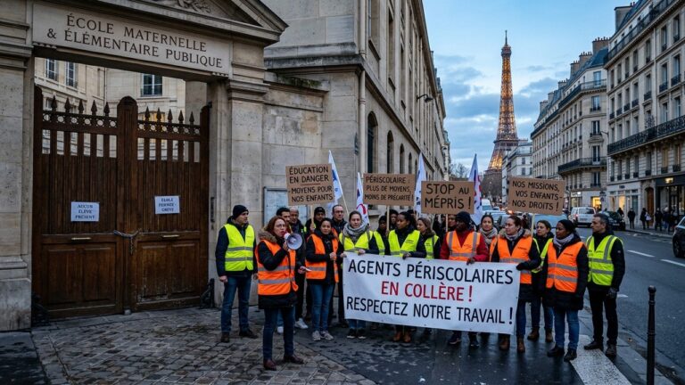 Grève du Périscolaire à Paris : Deux Semaines de Tension