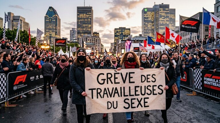 Grève Historique des Travailleuses du Sexe au GP de Montréal
