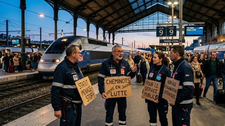 Grève SNCF 10 Juin : Cheminots en Colère Contre Réorganisations