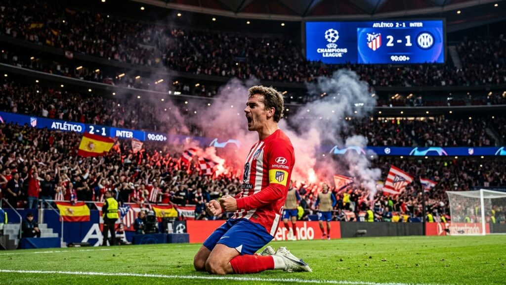 Griezmann Dernier Défi Européen Atlético Madrid Arsenal