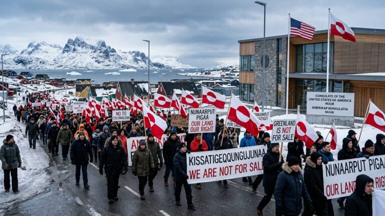 Groenland : Colère des Habitants Face aux Ambitions Américaines