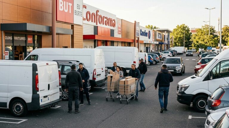 Guerre des Livreurs Pirates à Melun : Harcèlements sur les Parkings