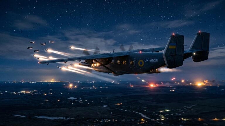 Guerre en Ukraine : Antonov An-28 Civils Armés de Drones Intercepteurs