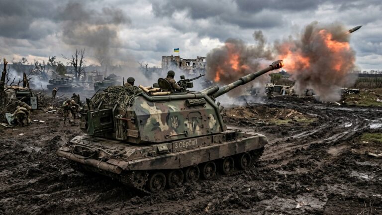 Guerre en Ukraine : Canon Russe 2S5 Giatsint-S Capturé et Retourné Contre ses Propriétaires