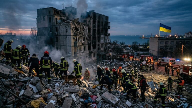 Guerre en Ukraine : Frappes Russes Dévastatrices sur Odessa