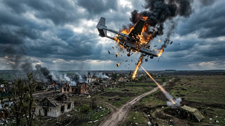 Guerre en Ukraine : Kiev Abat un Drone Russe Merlin-VR Haut de Gamme
