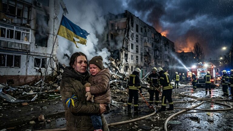 Guerre en Ukraine : Kiev en Deuil après des Bombardements Meurtriers