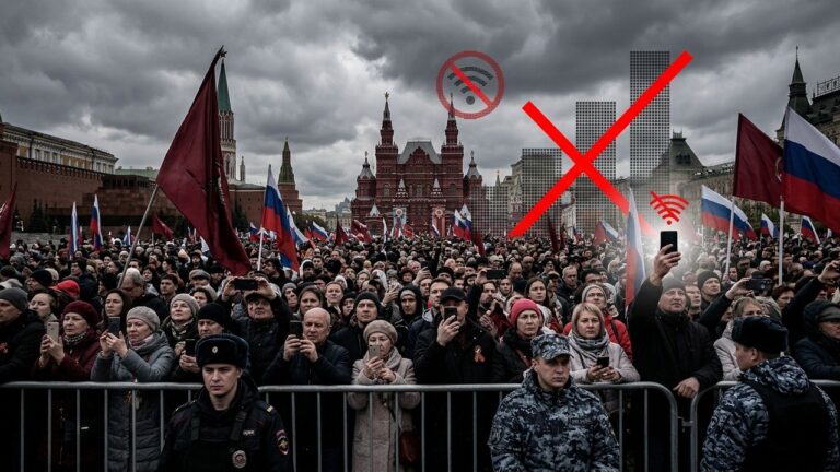 Guerre en Ukraine : Pourquoi la Russie Coupe Internet Mobile et SMS le 9 Mai