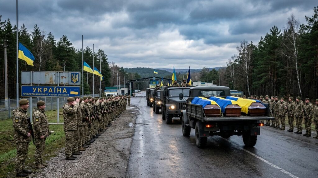 Guerre en Ukraine : Russie Restitue 528 Corps de Soldats