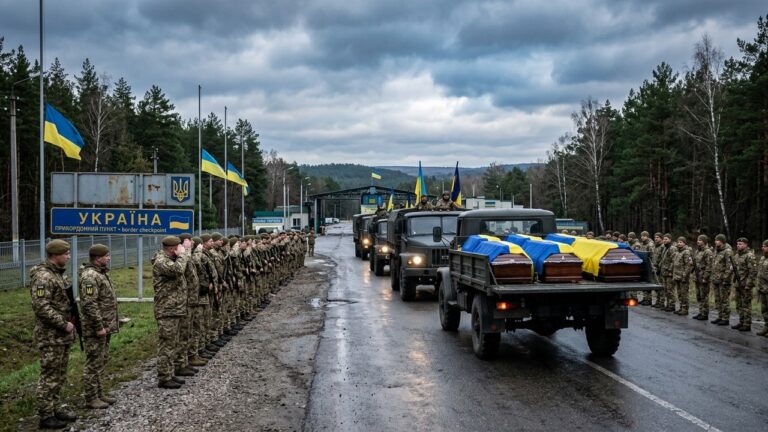 Guerre en Ukraine : Russie Restitue 528 Corps de Soldats