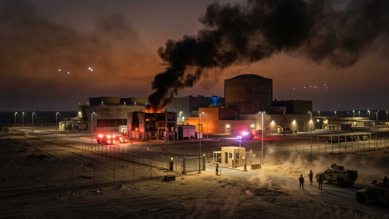 Guerre Moyen-Orient : Frappe de Drone Près de la Centrale Nucléaire des Émirats