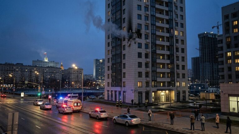 Guerre Ukraine : Drone Frappe Moscou Avant Cérémonie 9 Mai