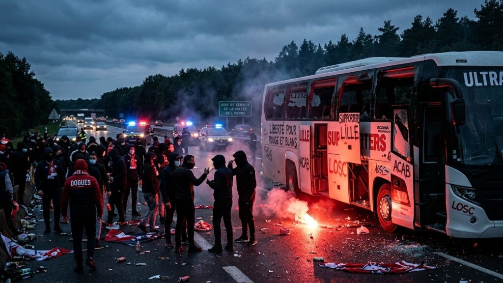 Guet-Apens entre Ultras du PSG sur l&rsquo;Autoroute versGenerating full article content Angers