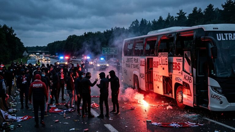 Guet-Apens entre Ultras du PSG sur l&rsquo;Autoroute versGenerating full article content Angers