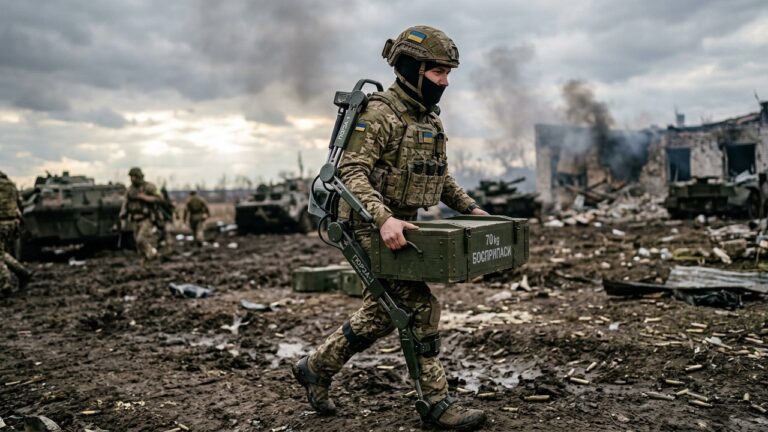 Gyurza-1 : L&rsquo;Exosquelette Révolutionnaire Qui Change le Combat en Ukraine