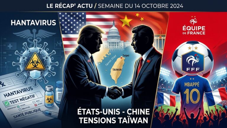 Hantavirus en France : Cas Contacts Négatifs, Sommet Trump-Xi et Liste des Bleus