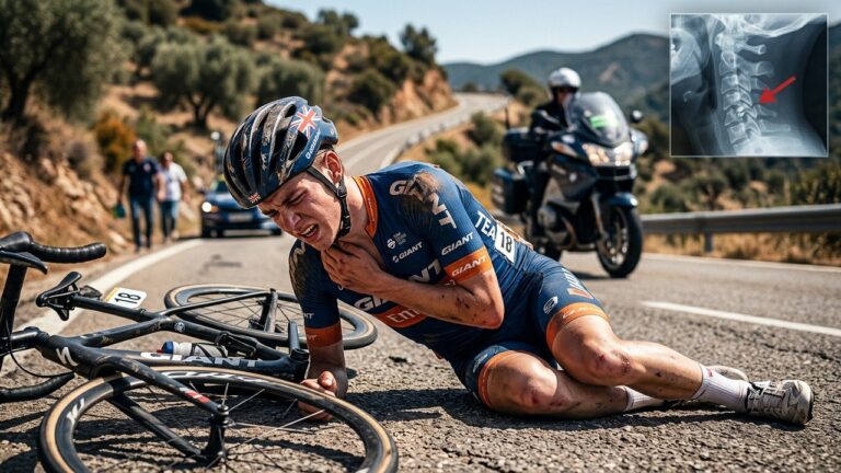 Harry Hudson : Champion du Monde Junior Gravement Accidenté en Espagne