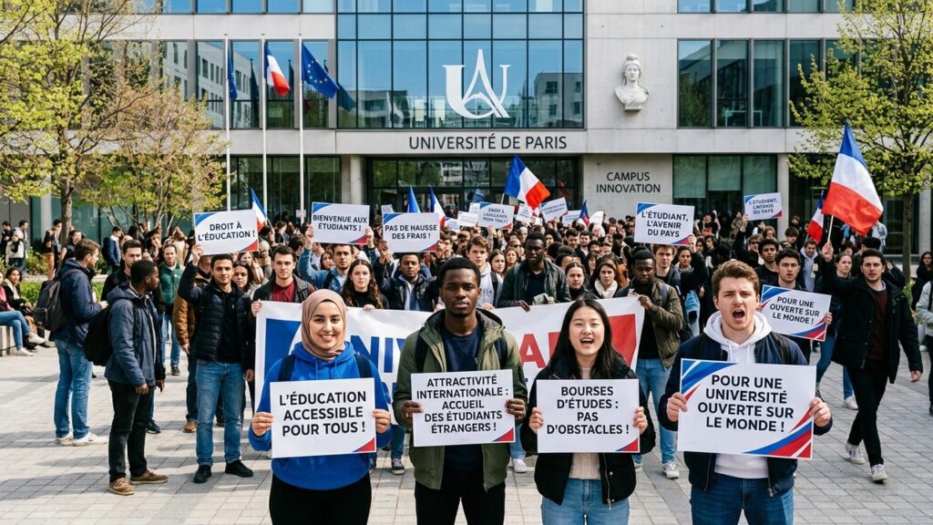 Hausse Frais Universitaires Étrangers : Mobilisation le 12 Mai