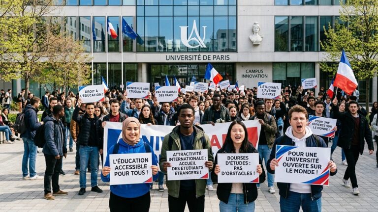 Hausse Frais Universitaires Étrangers : Mobilisation le 12 Mai
