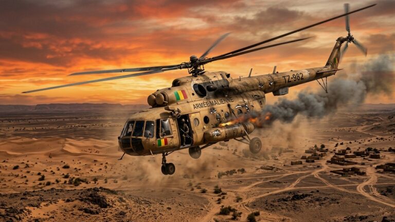 Hélicoptère Russe Abattu au Mali : Escalade Violente dans le Sahel