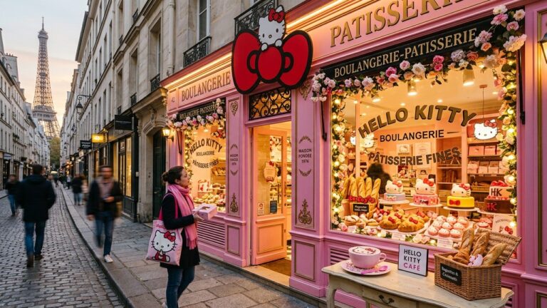 Hello Kitty Chez Baguett : Collaboration Kawaii à Paris Jusqu&rsquo;en Juin