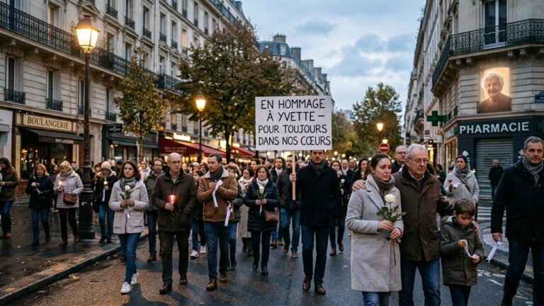 Hommage Émouvant à Yvette : Les Adieux à une Vie au Service des Autres