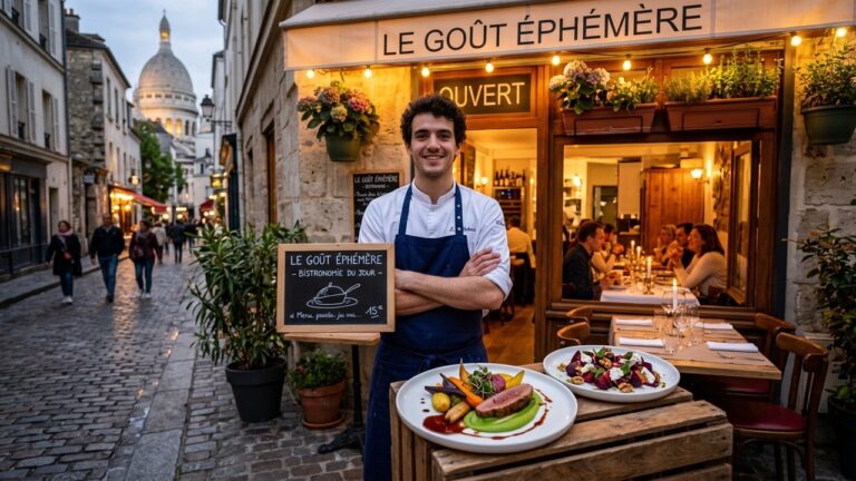 Hugo Riboulet Ouvre Le Cinquante À Montmartre
