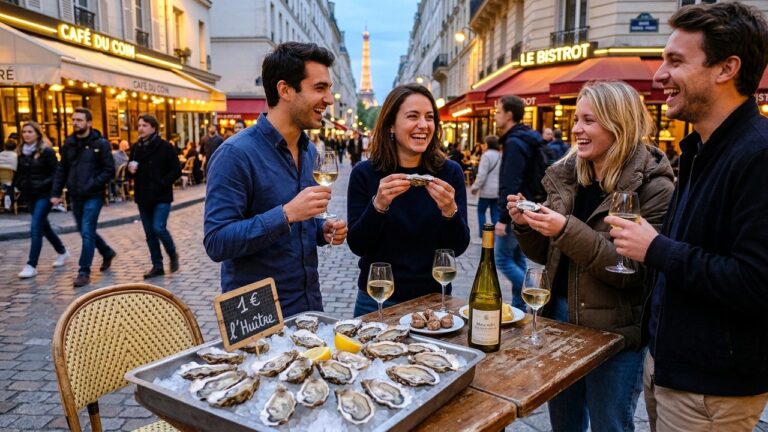 Huîtres à 1 Euro à Paris : Le Luxe Devenu Accessible