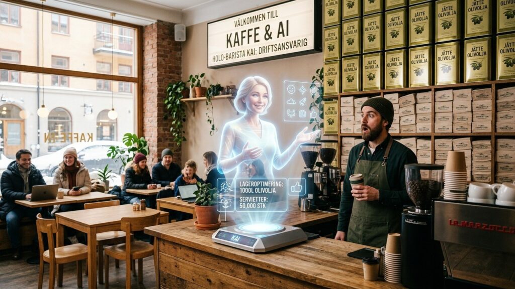 IA au Café : Une Expérience Insolite à Stockholm