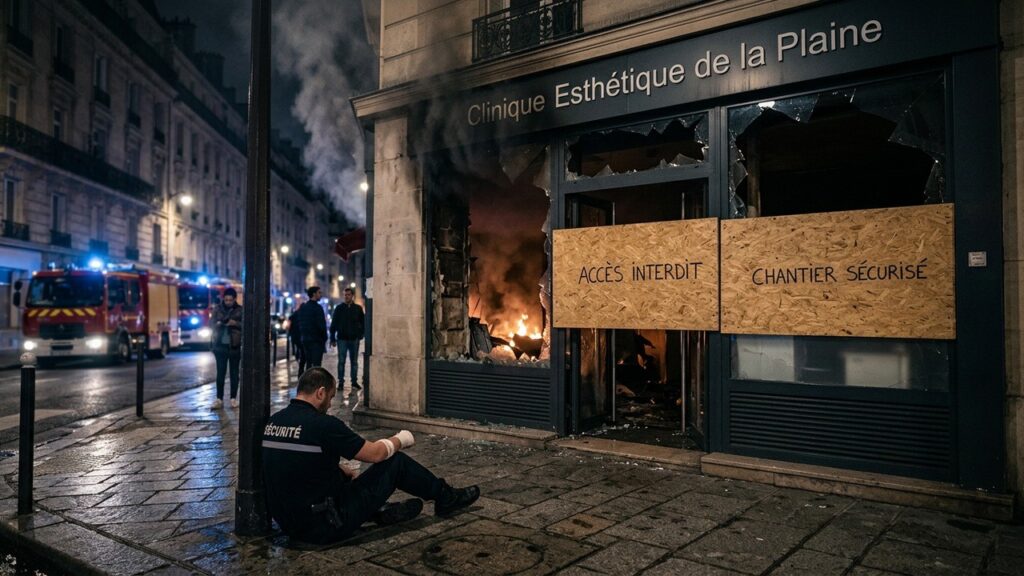 Incendie Criminel à Paris : Acharnement contre une Clinique Esthétique