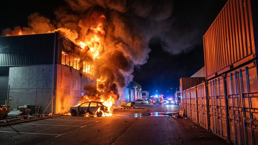 Incendie Criminel à Sartrouville : Deux Individus Recherchés
