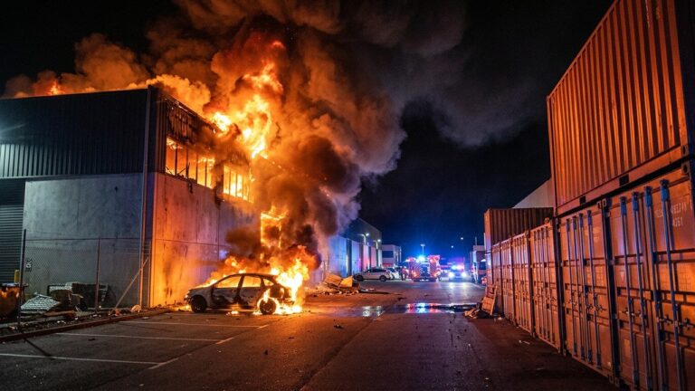 Incendie Criminel à Sartrouville : Deux Individus Recherchés