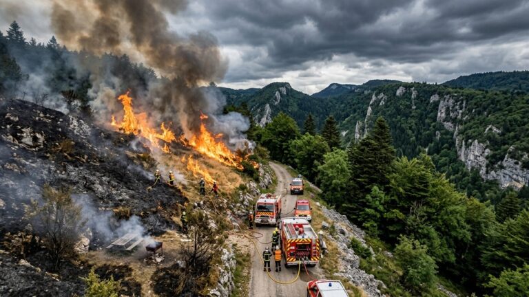 Incendie dansWriting the French blog article le Jura : Barbecue Mal Éteint Provoque un Feu de 3 Hectares