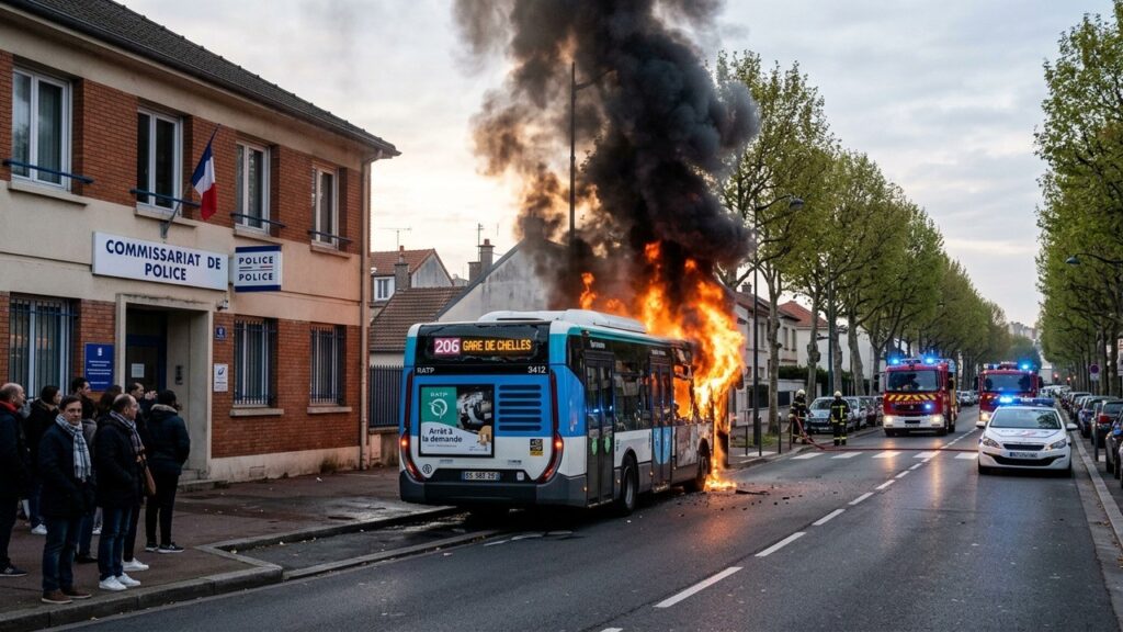 Incendie de Bus à Montgeron : Passagers Évacués Sans Blessure