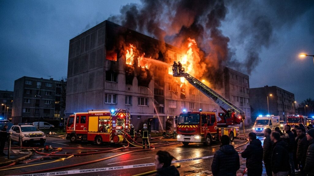 Incendie Mortel Près De Lyon : Trois Victimes Et Piste Criminelle