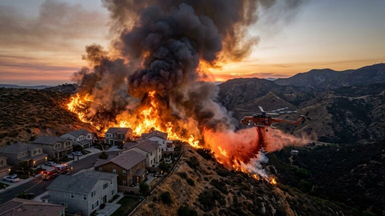 Incendie Sandy Fire en Californie : Menace sur des Milliers d&rsquo;Habitants près de Los Angeles
