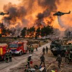 Incendies aux Pays-Bas : France et Allemagne en Renfort sur Sites Militaires