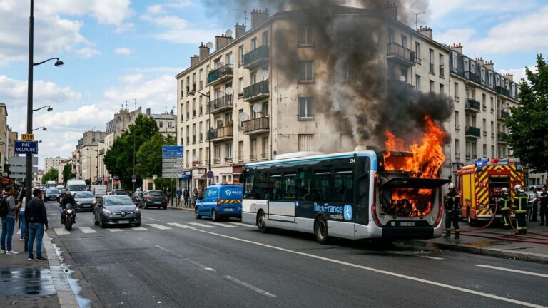 Incendies De Bus En Île-De-France : Enquête Après Deux Incidents