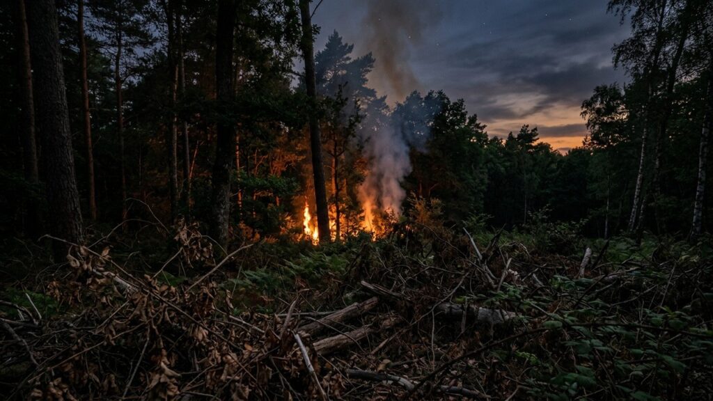 Incendies Suspects en Forêt de Montmorency : Pyromane en Liberté ?