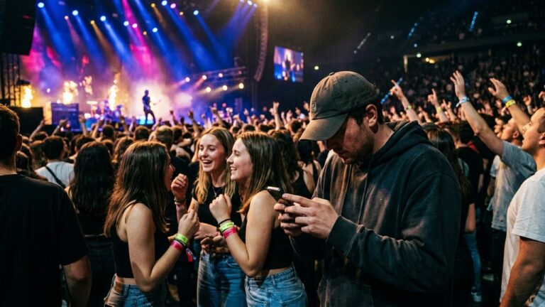 Incident Choquant au Concert de Paris : Uriner en Public et Filmer des Spectatrices